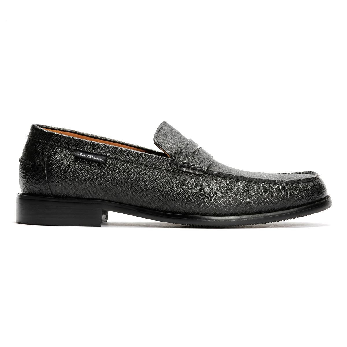 Ben Sherman Hester Leather Men's Black Loafers - image 5