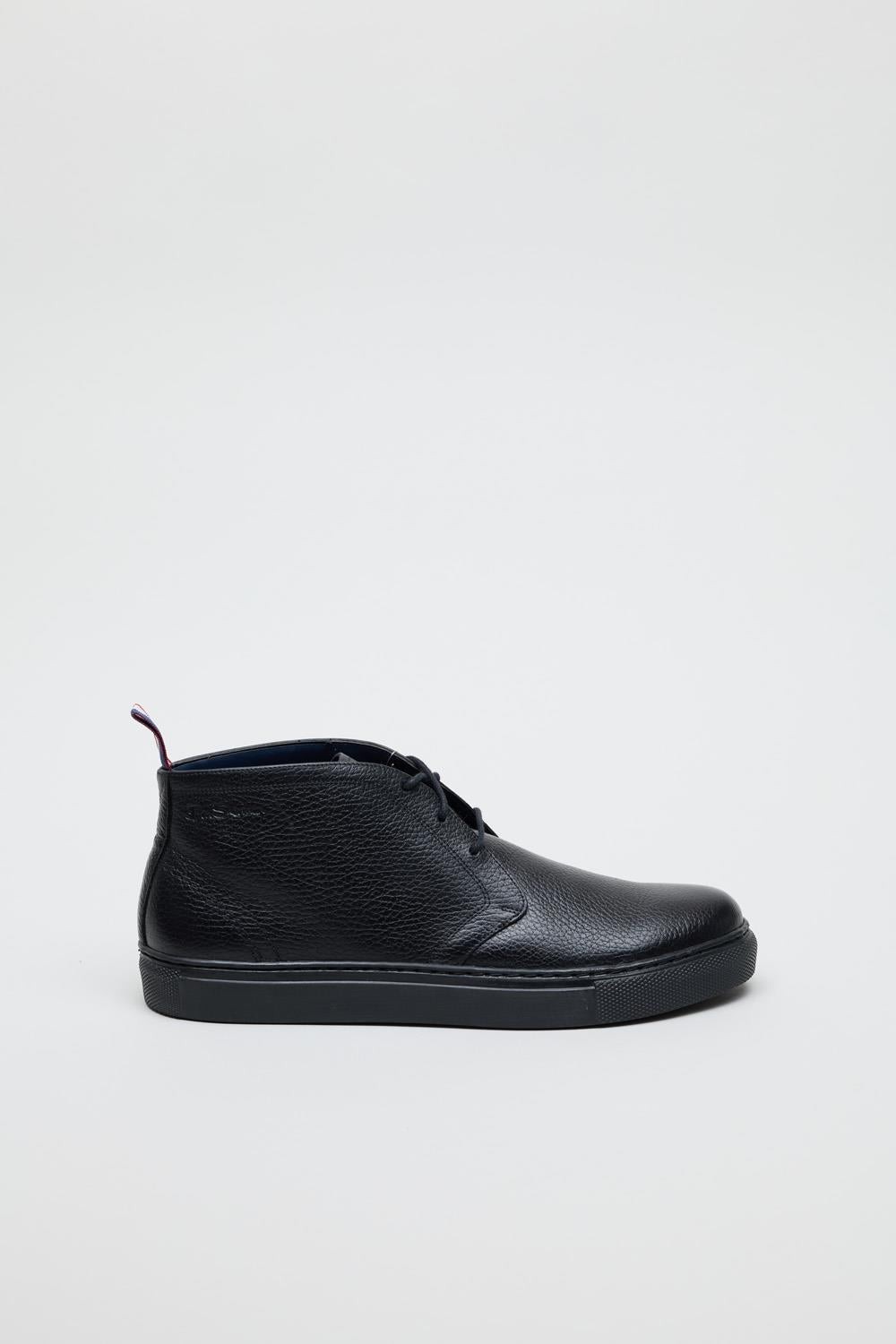 Ben Sherman Parka Leather Men's Black Boots - image 2
