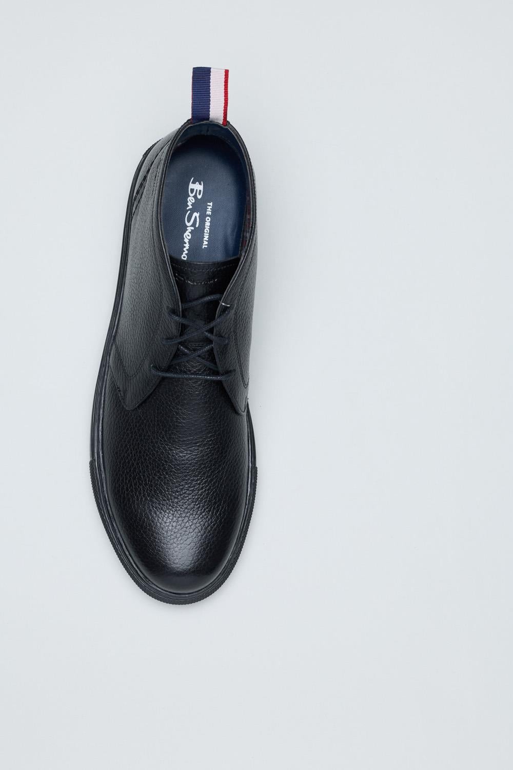 Ben Sherman Parka Leather Men's Black Boots - image 3