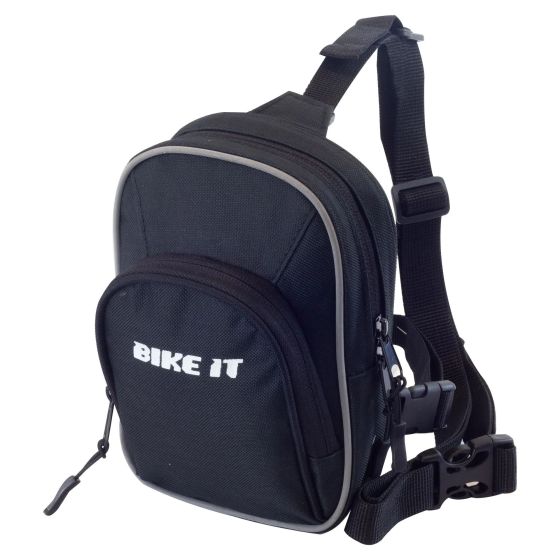 Bike-It (Large) Bike It Thigh Pouch Carrier Black