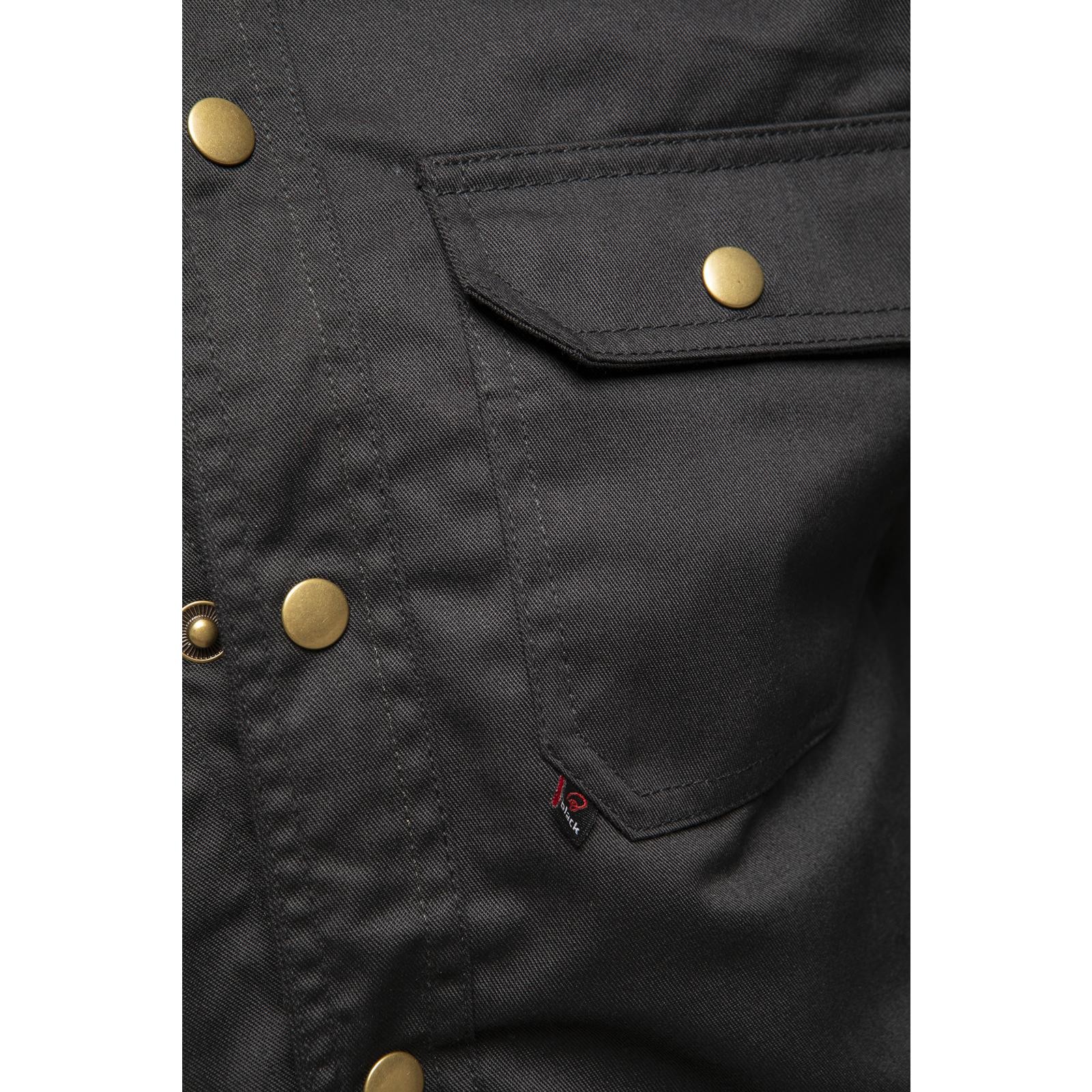 Black Coyote Kevlar Motorcycle Shirt XL Black - image 2