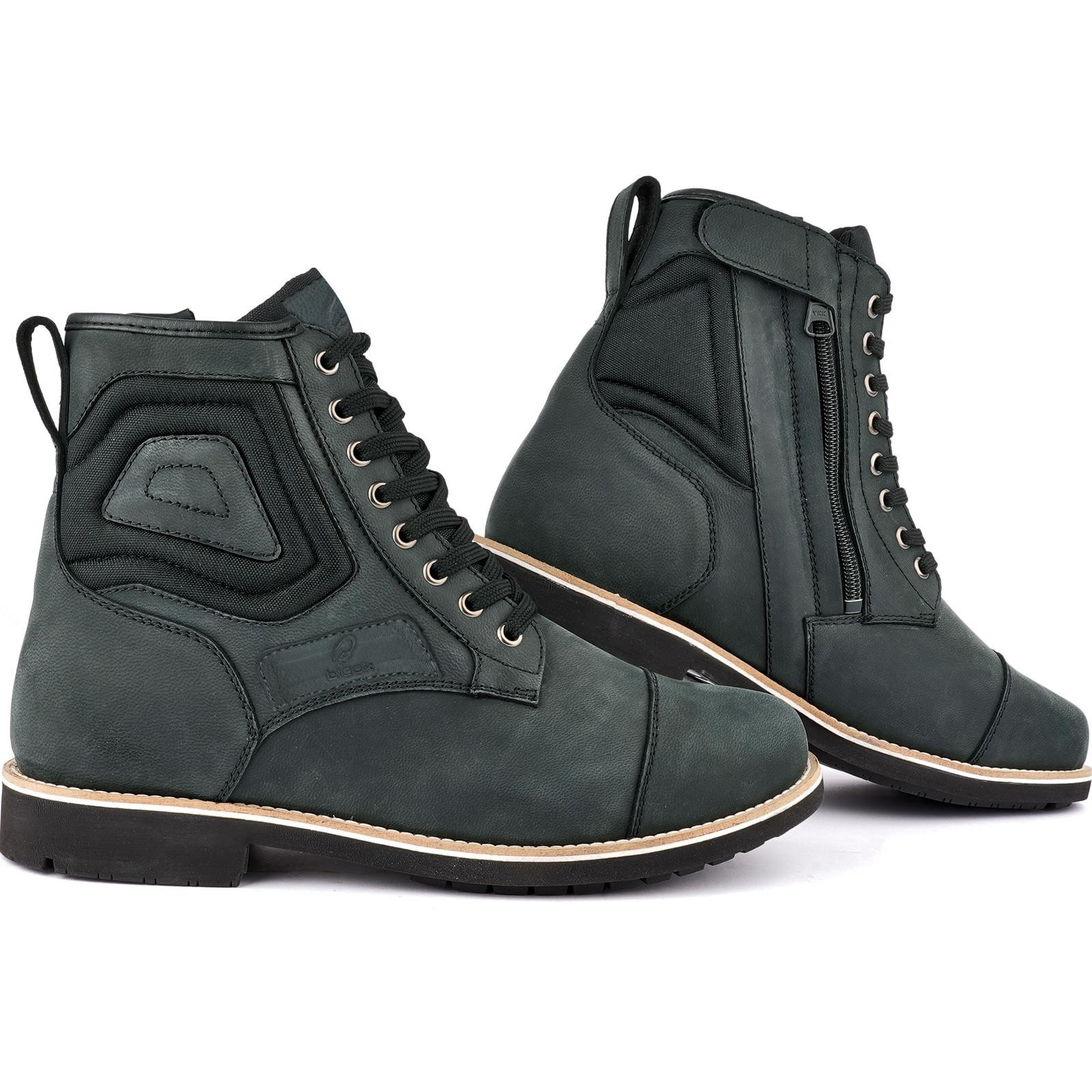 Black Crux Motorcycle Boots 44 Black (UK 10) - image 2