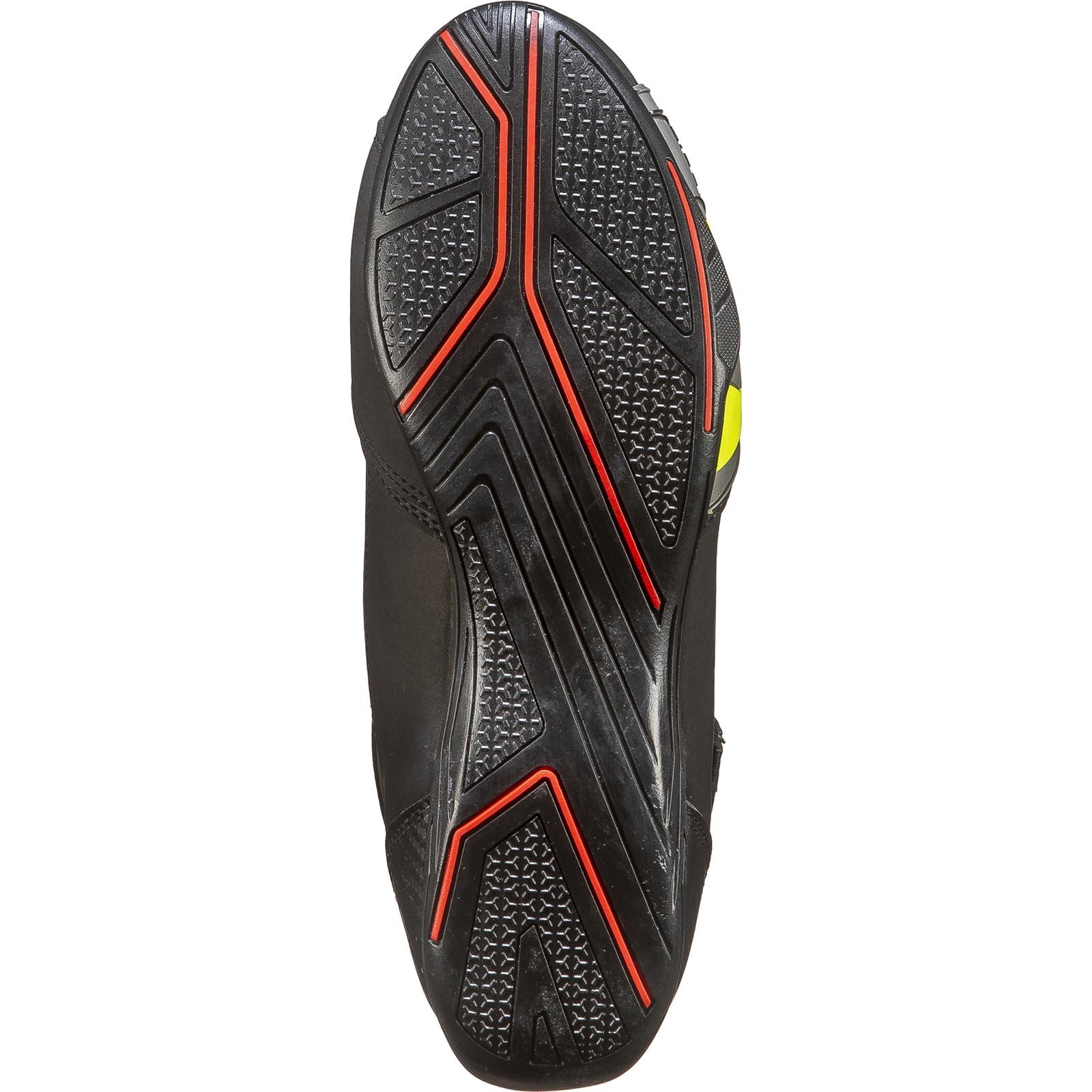 Black Firefly WP Ankle Motorcycle Boots 43 Black Yellow (UK 9) - image 2