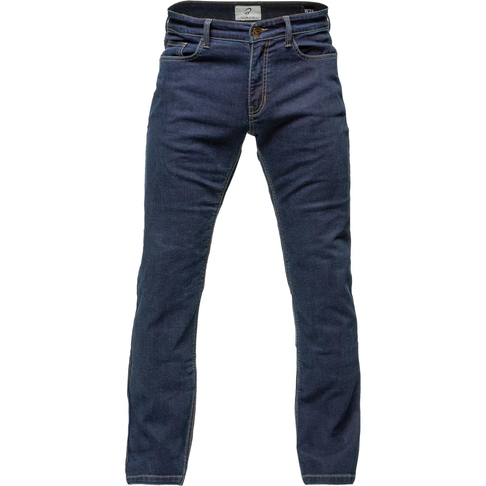 Black Black Speedster AAA CE Motorcycle Jeans 30 Dark Blue (Short Leg)