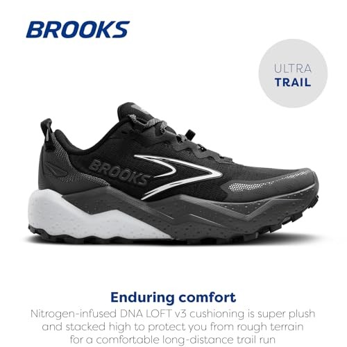 Brooks Caldera 8 Womens | Black/blackened Pearl/white - Black / Standard / 5.5 - image 2