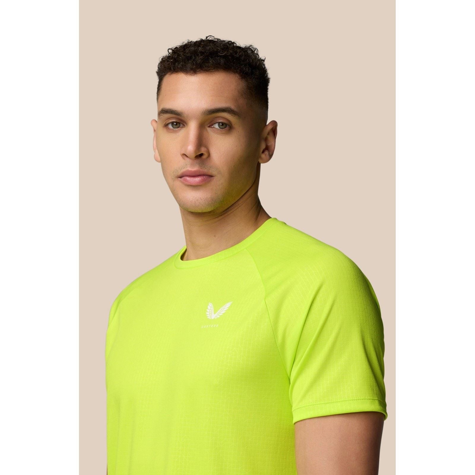 Castore Adapt T-Shirt Polyester Men's Green Activewear T-Shirts - image 4