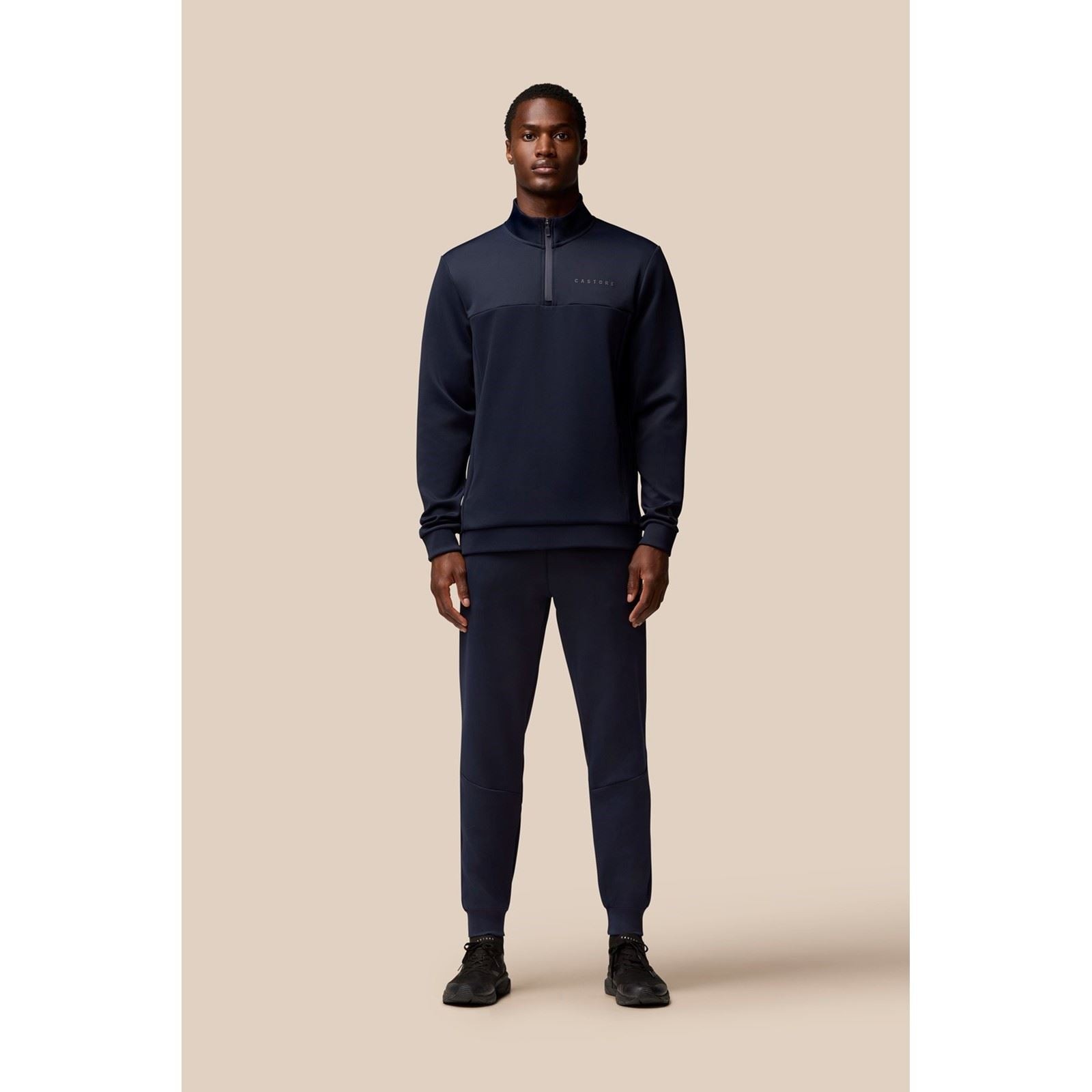 Castore Scuba 1/4 Zip Polyester Men's Blue Sweatshirt - image 3