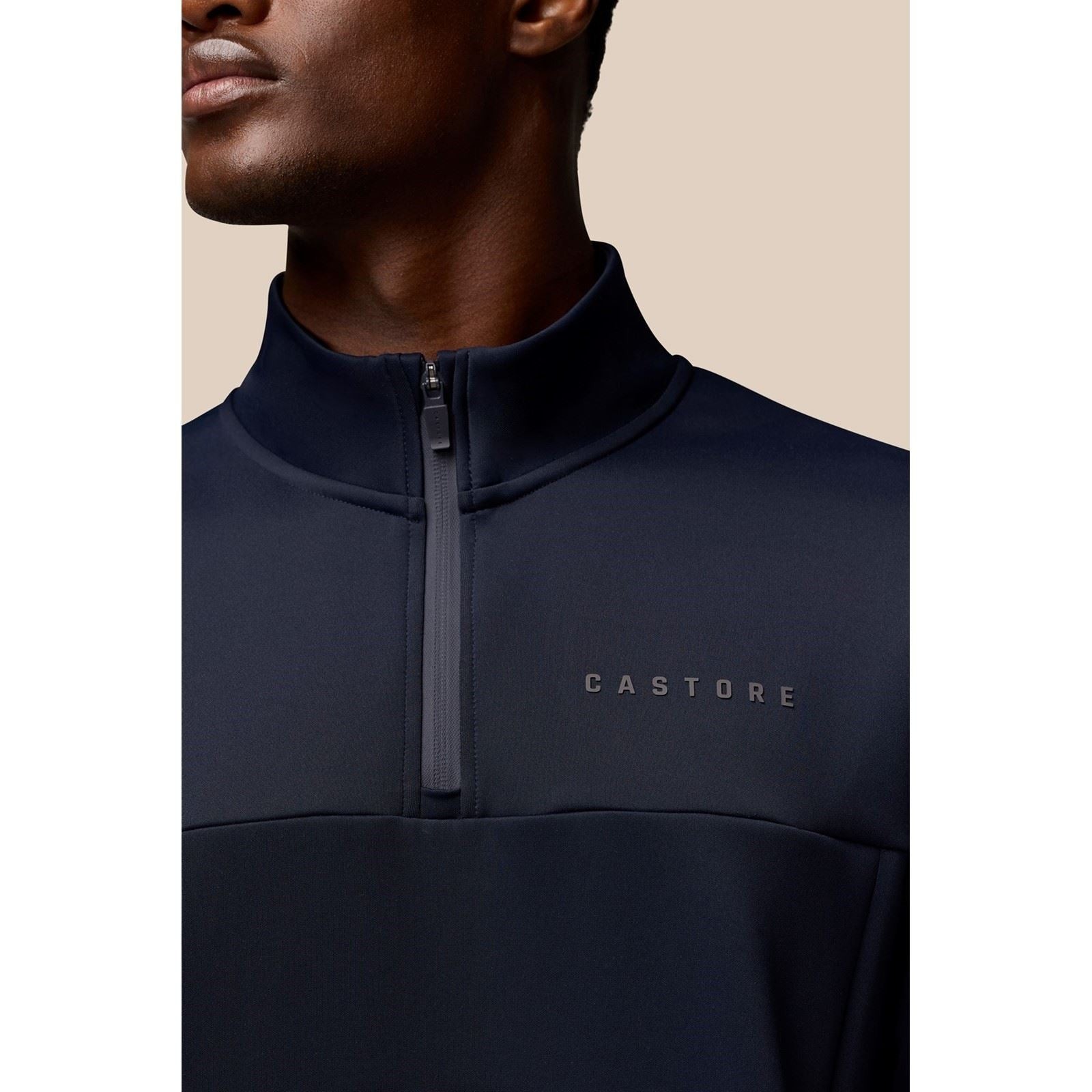 Castore Scuba 1/4 Zip Polyester Men's Blue Sweatshirt - image 5