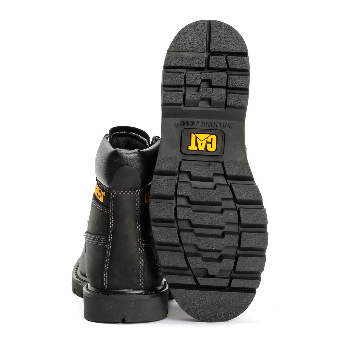 Caterpillar Colorado 2.0 Tractor Leather Men's Black Boots - image 4