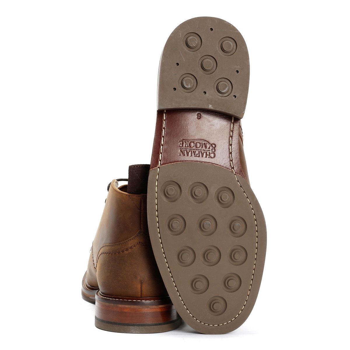 Chapman & Moore Country Chukka Leather Men's Choco Boots - image 4