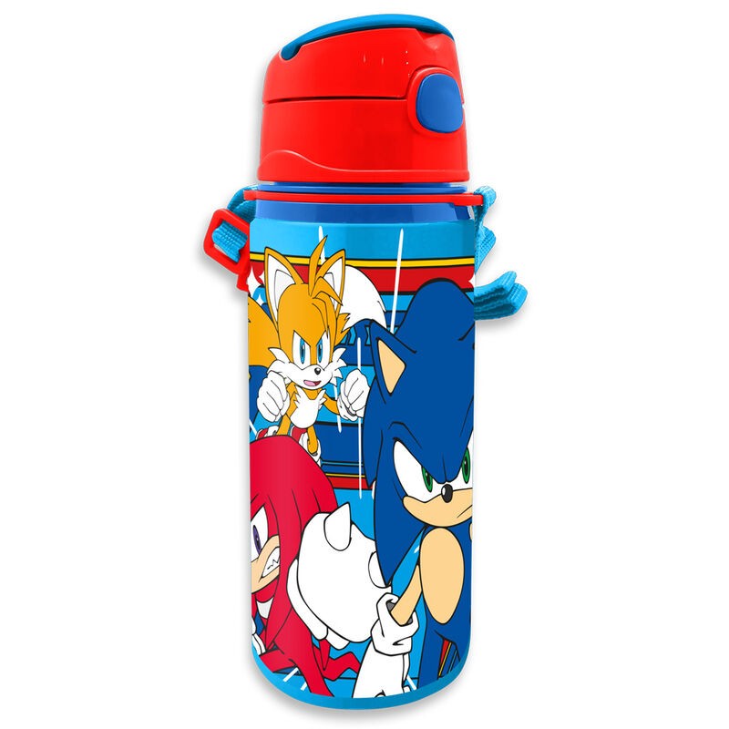 Kids Licensing Children's Sonic the Hedgehog Bottle W/ Aluminium Handle