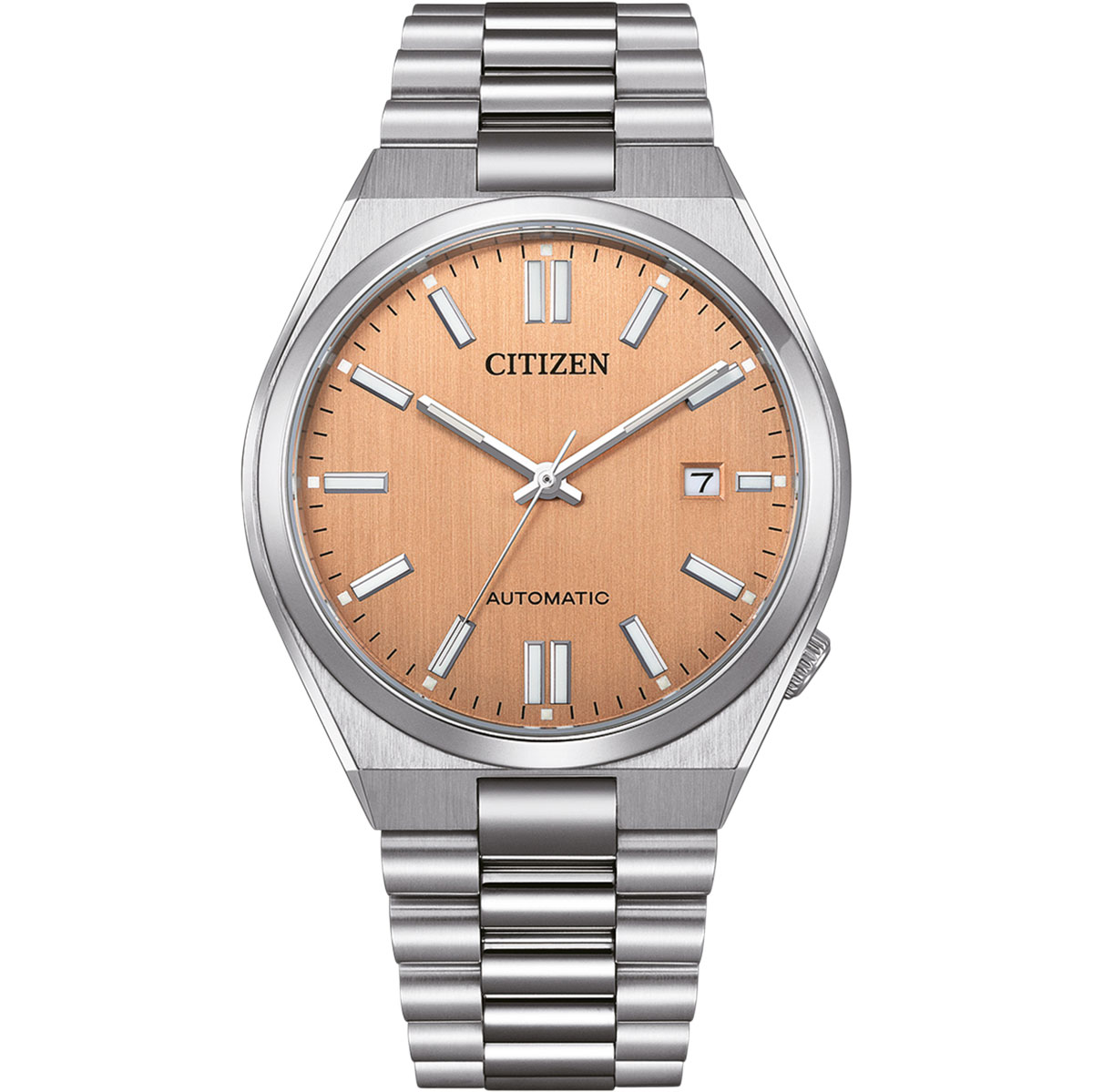 Citizen Citizen - Tsuyosa Stainless Steel Dial Automatic NJ0159-86Z Men's Watch - Salmon