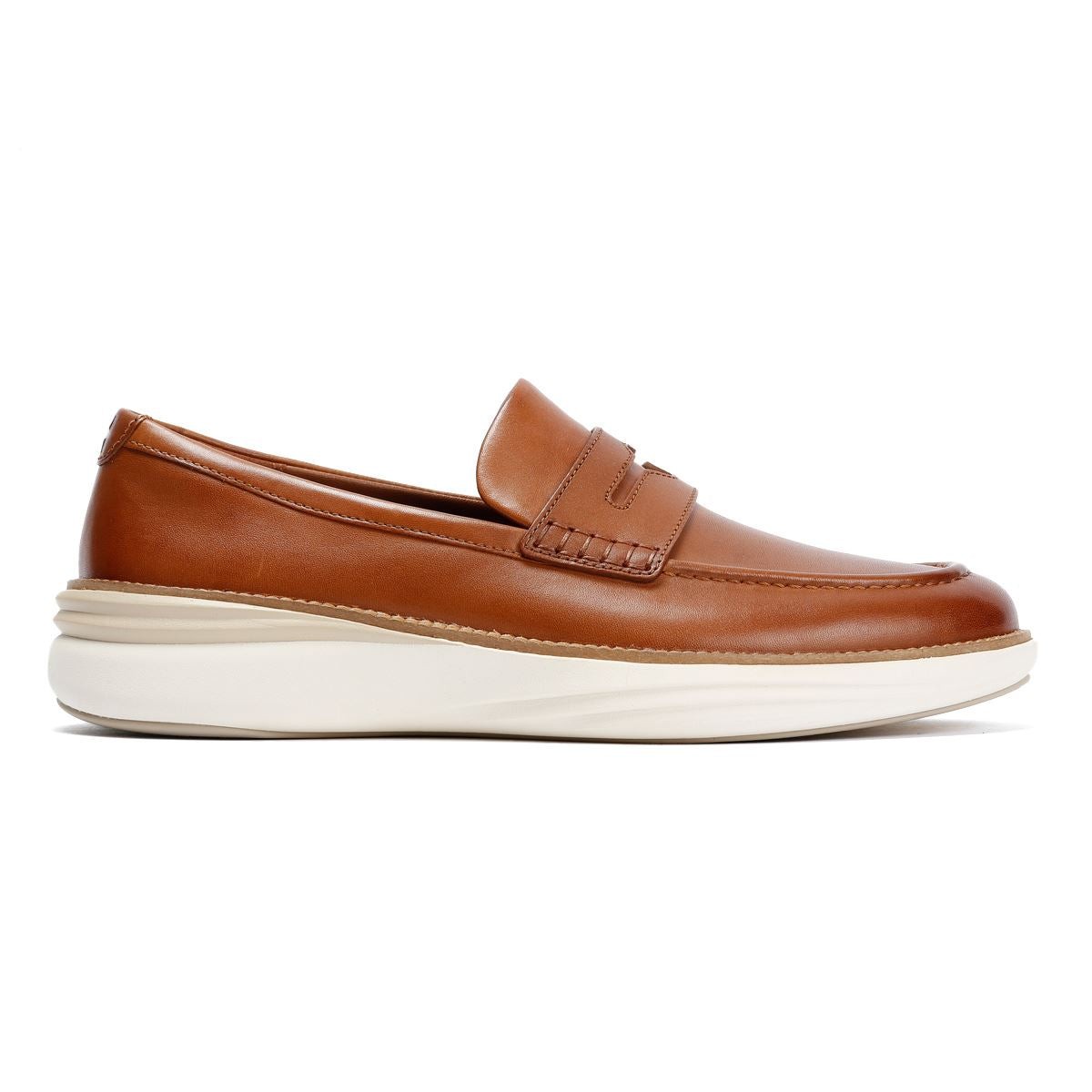 Cole Haan ØriginalGrand Horizon Leather Men's Tan Penny Loafers - image 5