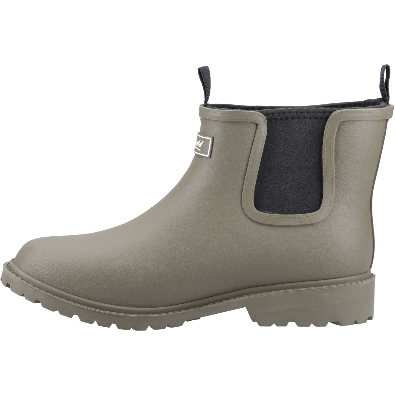 Cotswold Barton Synthetic Men's Khaki Wellington Boots - image 4