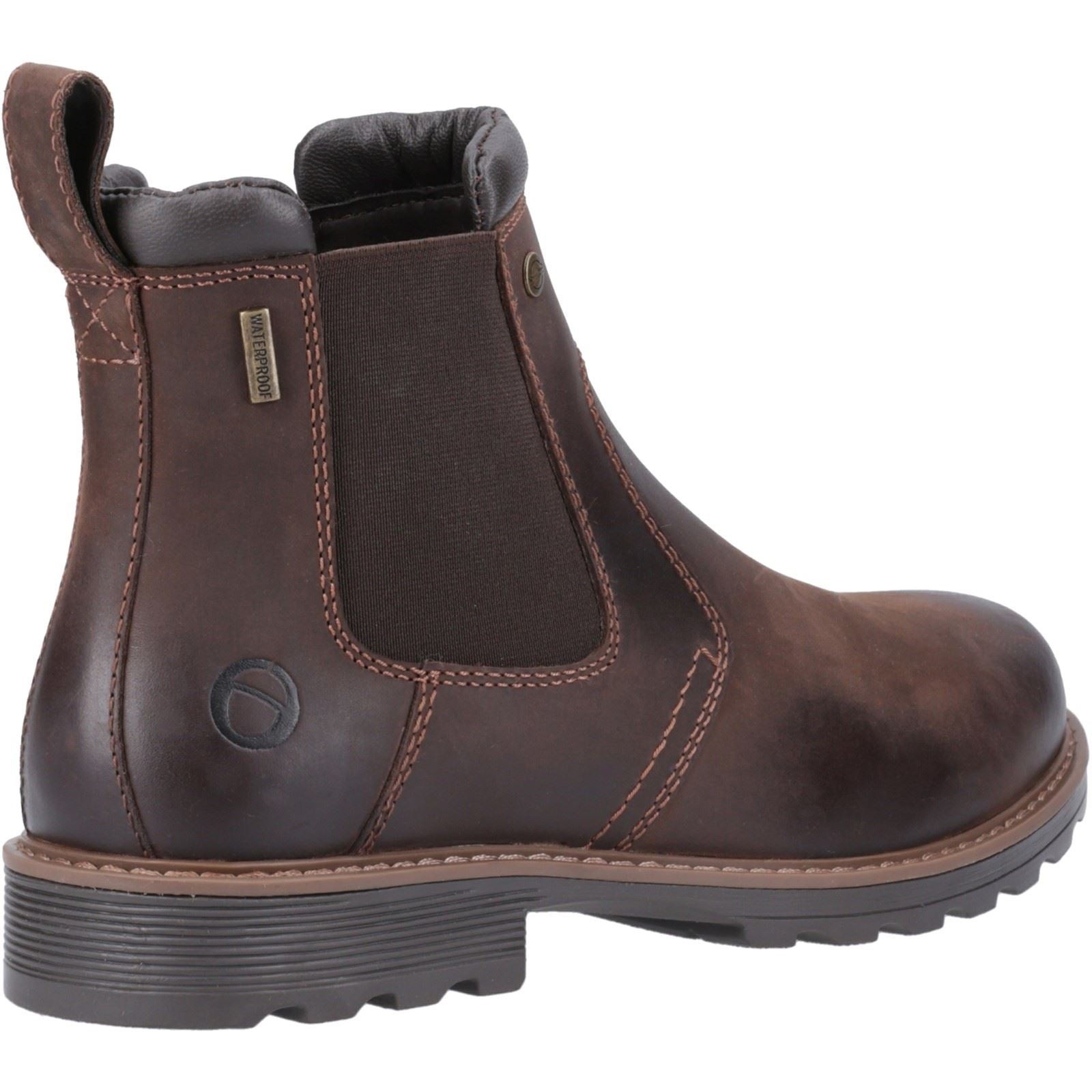 Cotswold Leafield Leather Men's Brown Boots - image 2