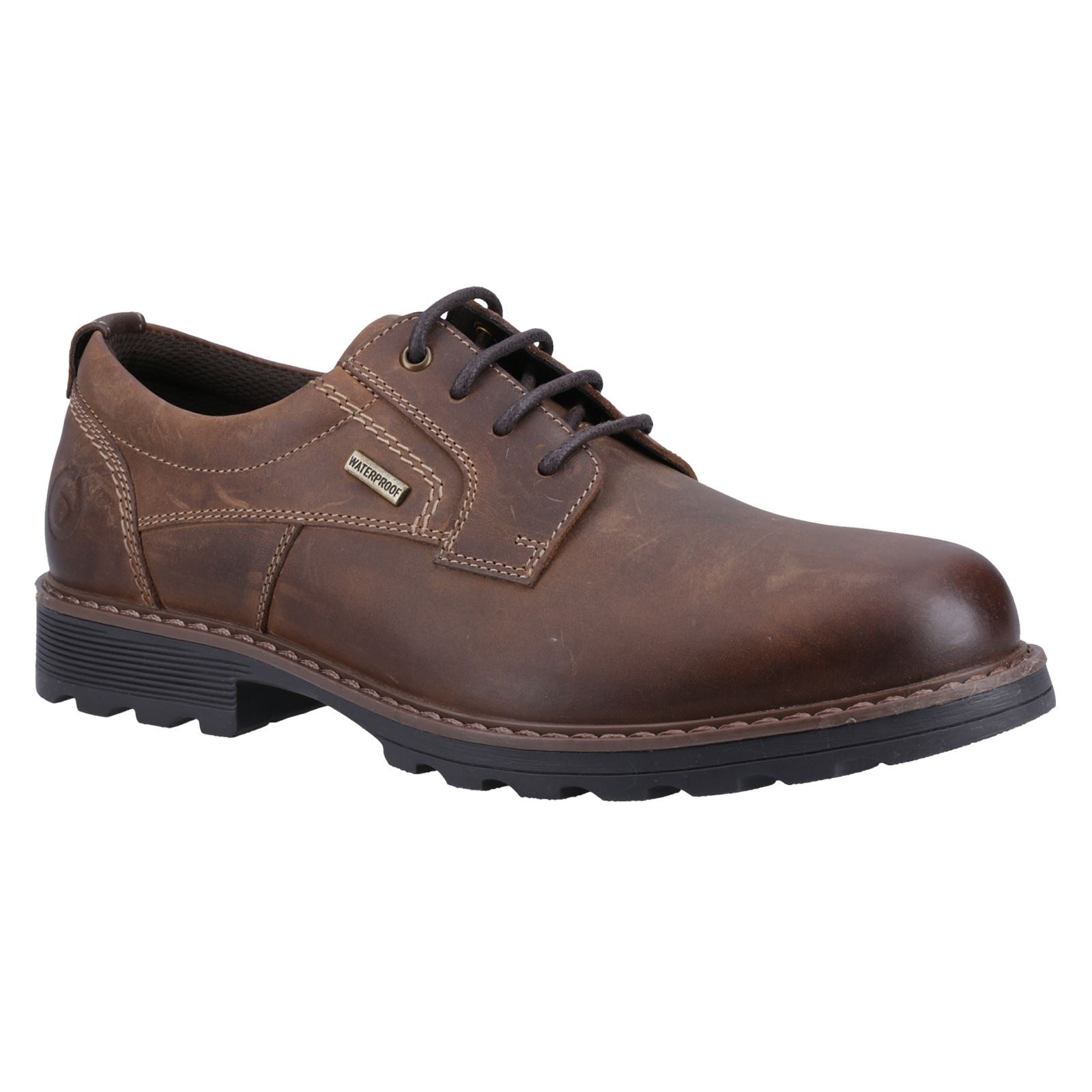 Cotswold Men's Tadwick Shoes in Dark Tan - image 5