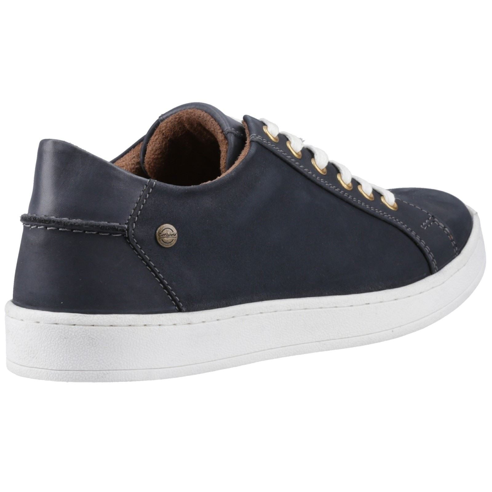 Cotswold Radcot Leather Women's Navy Trainers - image 2