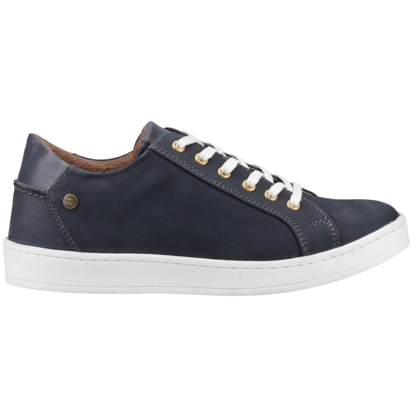 Cotswold Radcot Leather Women's Navy Trainers - image 5