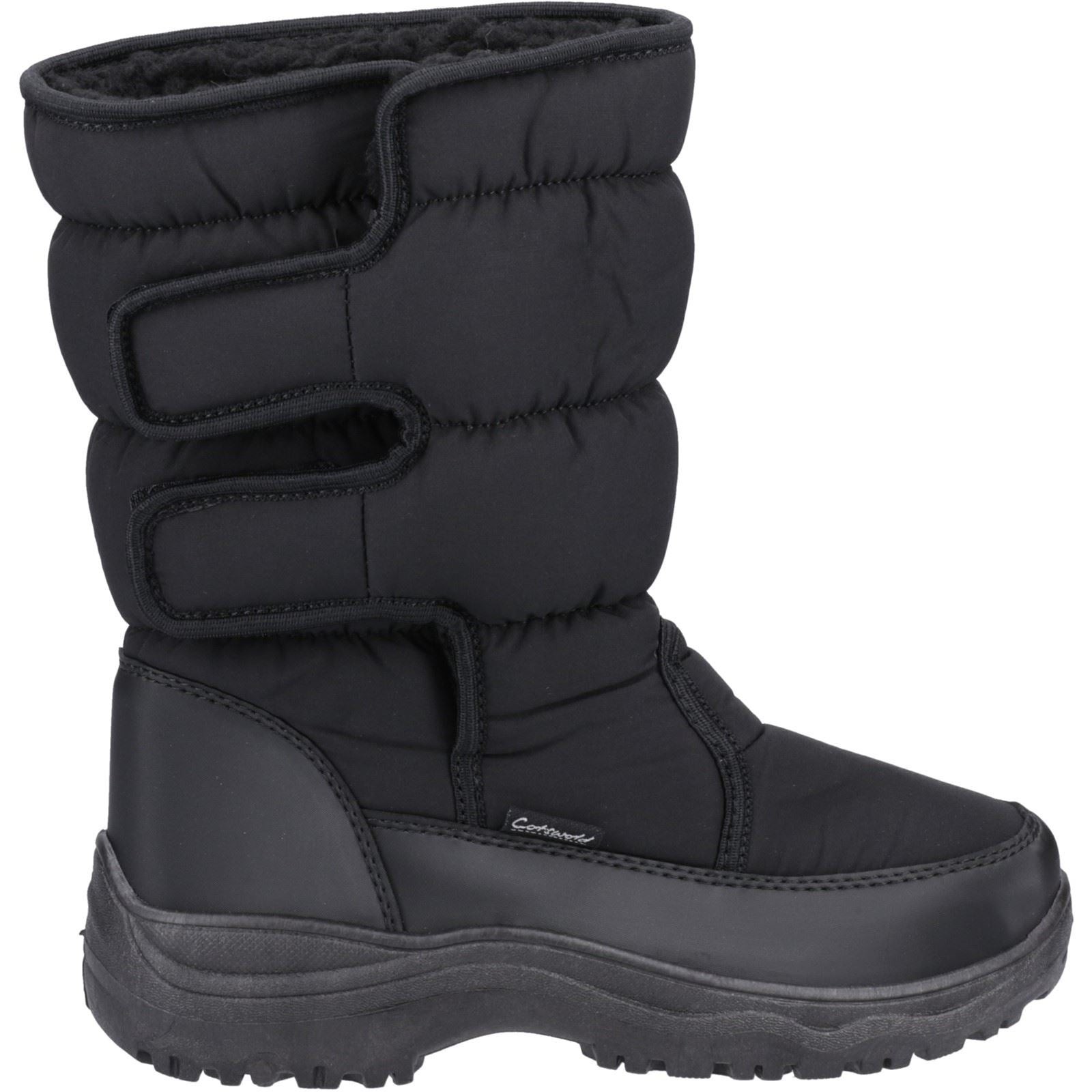 Cotswold Welland Textile Women's Black Winter Mid Calf Boots - image 5