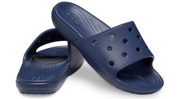 Crocs Classic Crocs Slide in Navy - image 2