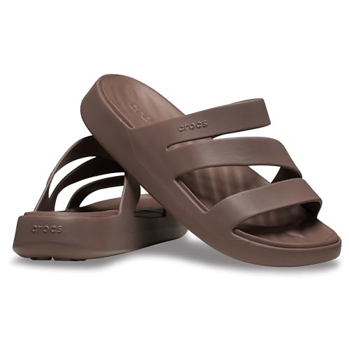 Crocs Getaway Strappy Thermoplastic Women's Truffle Sandals - image 2