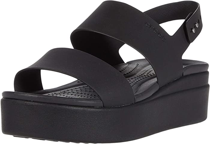 Crocs Women's Brooklyn Low Wedge Platform Sandal in Black - image 4