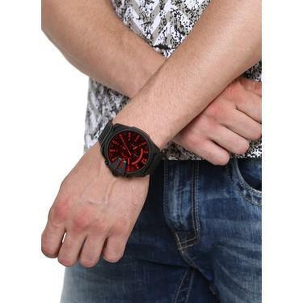 Diesel DZ4460 Mega Chief Chronograph Quartz Red Dial Men's Watch - image 2