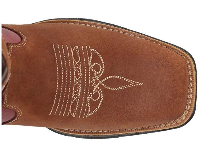 Durango Lady Rebel Leather Women's Briar Brown/Rusty Red Boots - image 2