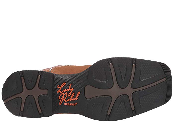 Durango Lady Rebel Leather Women's Briar Brown/Rusty Red Boots - image 3