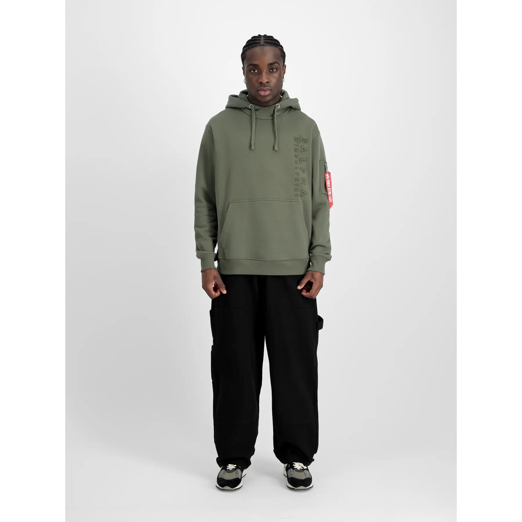 alpha industries Embroidered Hoodie Alpha Industries
