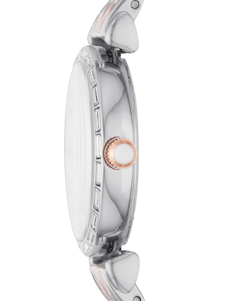 Emporio Armani AR11290 Gianni T-Bar Mother Of Pearl Ladies Watch - image 3