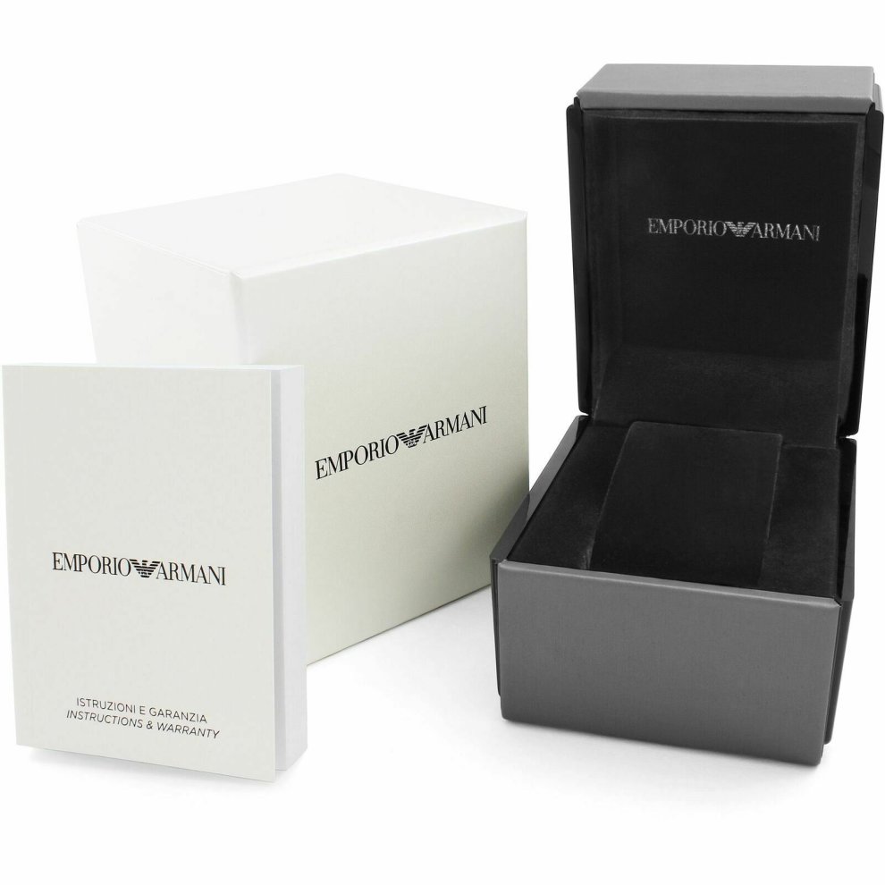 Emporio Armani Gianni T-Bar AR2068 Women's Watch – 32mm Silver Sunray Dial - image 2
