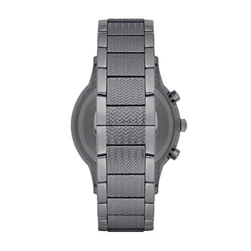 Emporio Armani Renato AR2505 Men's Chronograph Navy Blue Dial Gunmetal Watch - image 2
