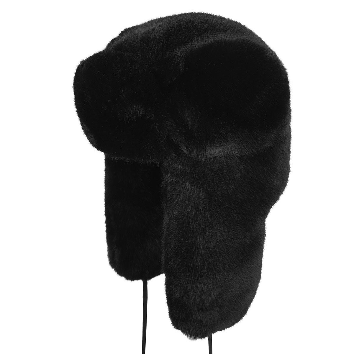 Kangol Faux Fur Trapper - Black / L