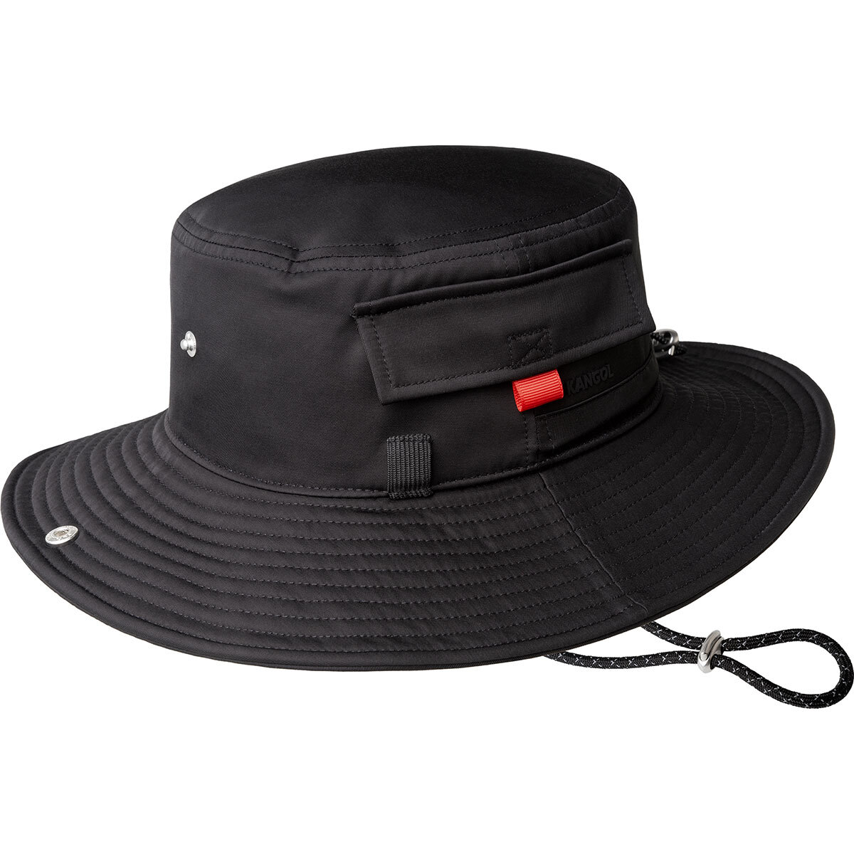 Kangol Easy Carry Fisherman Hat - Black / S/M