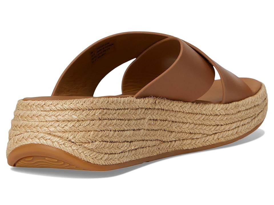 Fitflop F-Mode Cross Leather Women's Deep Tan Sandals - image 4