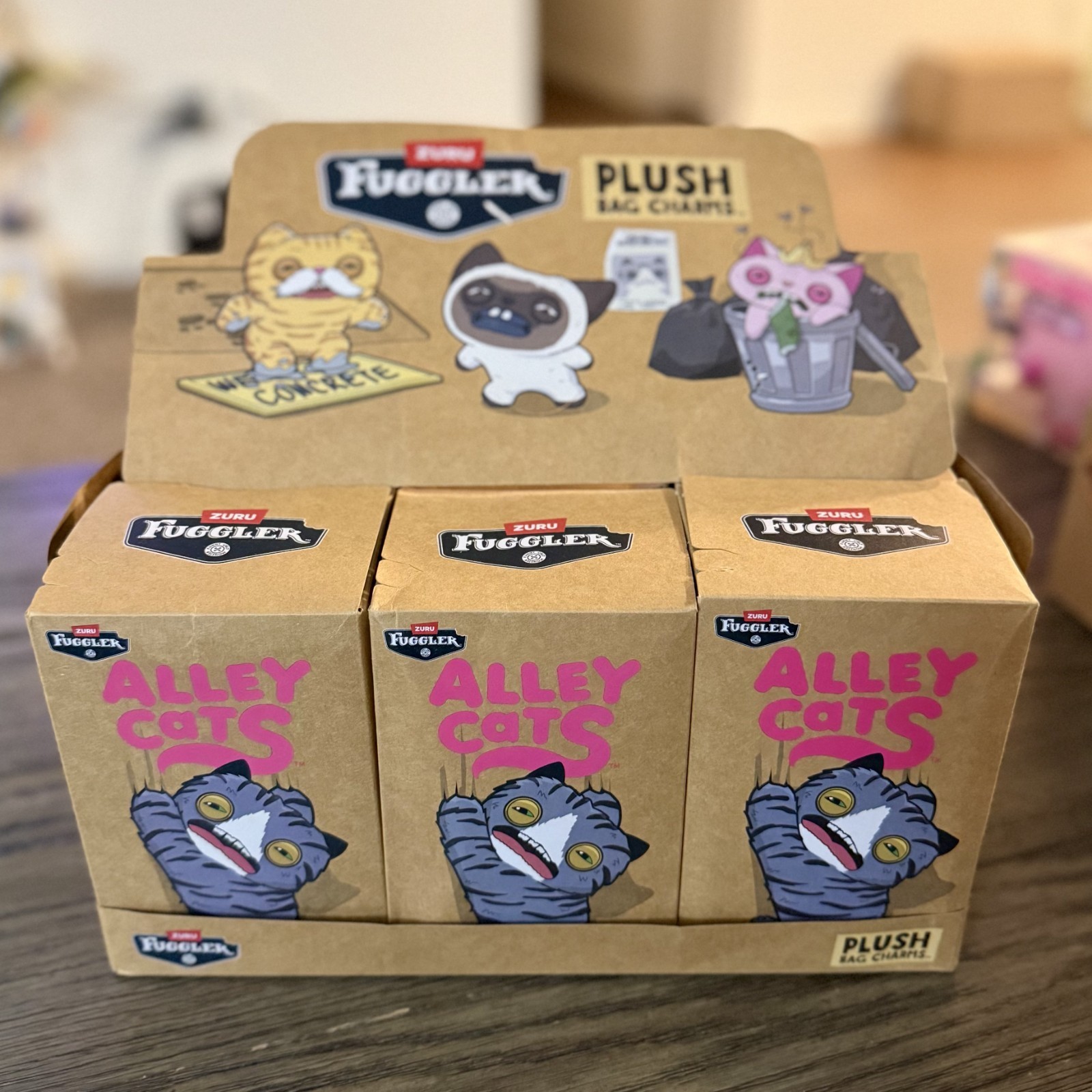 Fuggler Alley Cats Keyring by ZURU (Styles Vary) - image 3