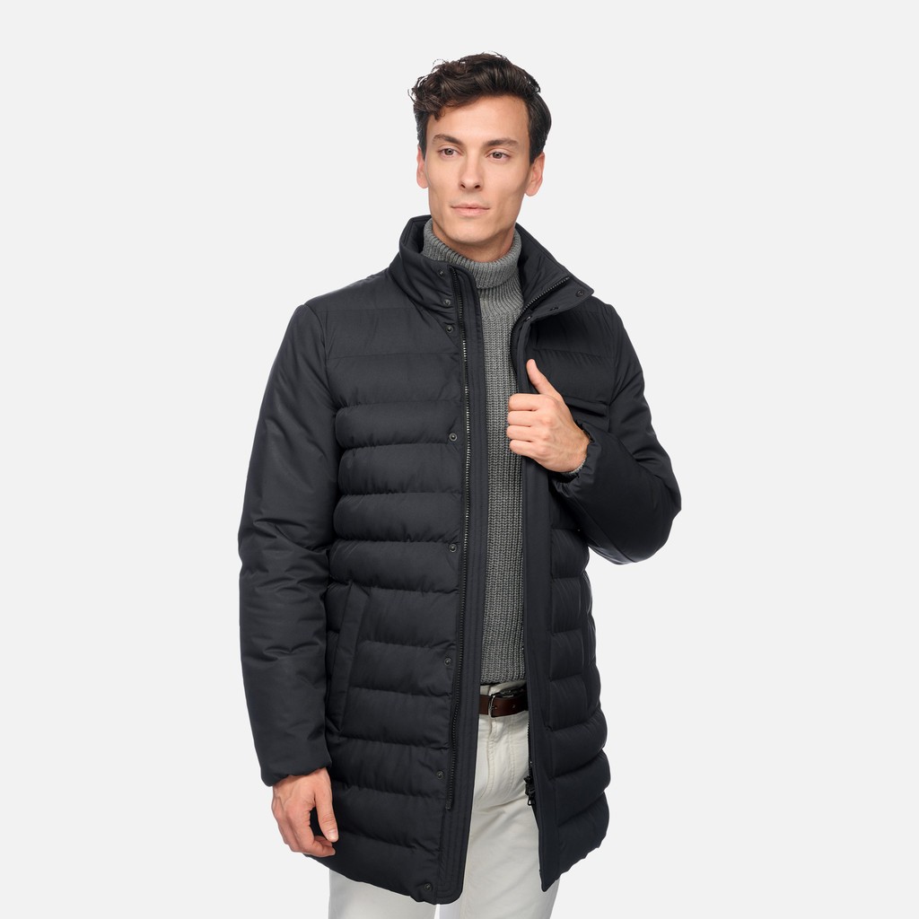 Geox's Sile Long Hooded Puffer - image 4
