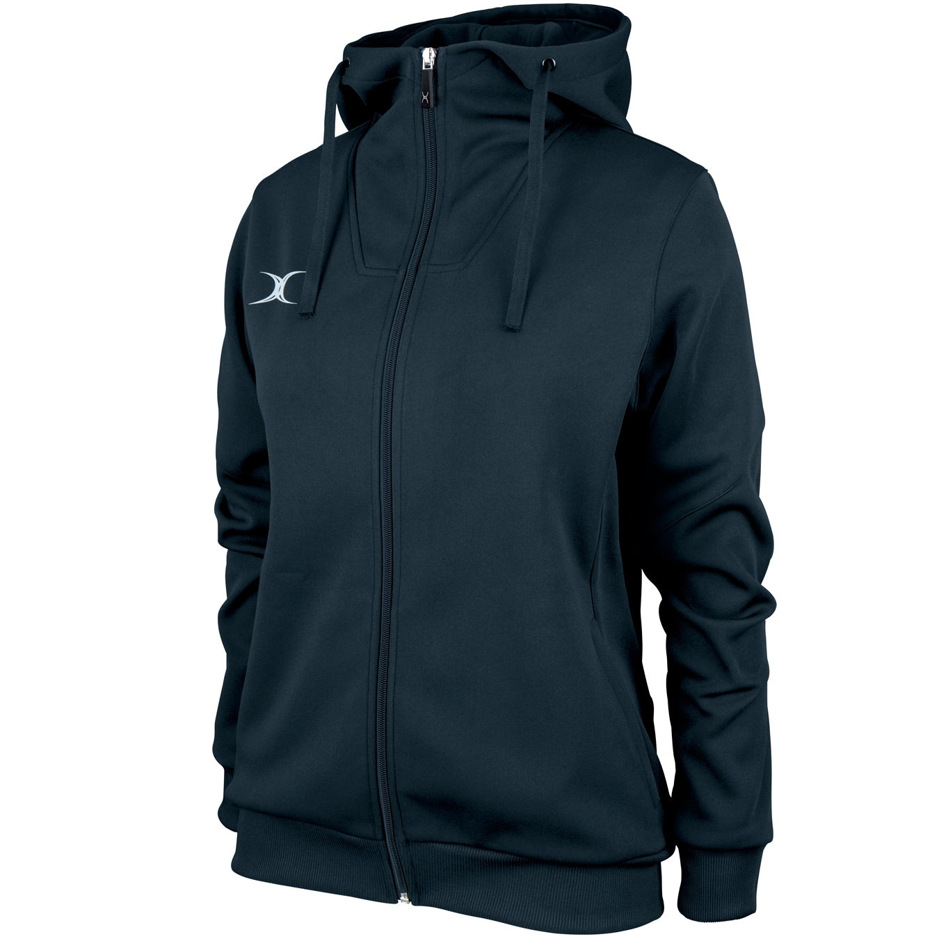Gilbert Rugby Gilbert Pro Full Zip Hoodie - Women's - Size: 18 - Black - image 4
