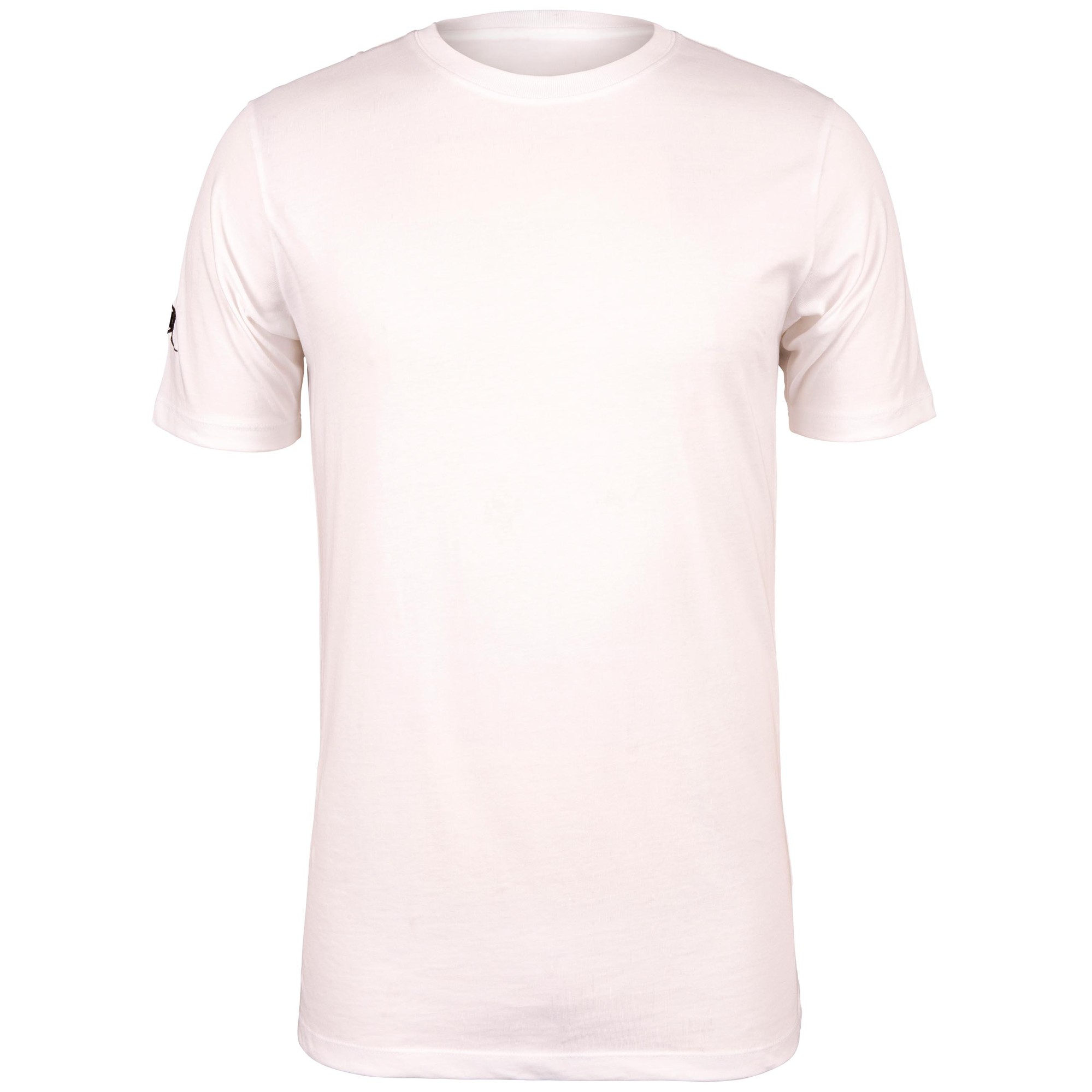 Black short-sleeve men's t-shirt by Gilbert Rugby, featuring a crew neck and the Gilbert logo on the left sleeve, made from soft, breathable cotton material.