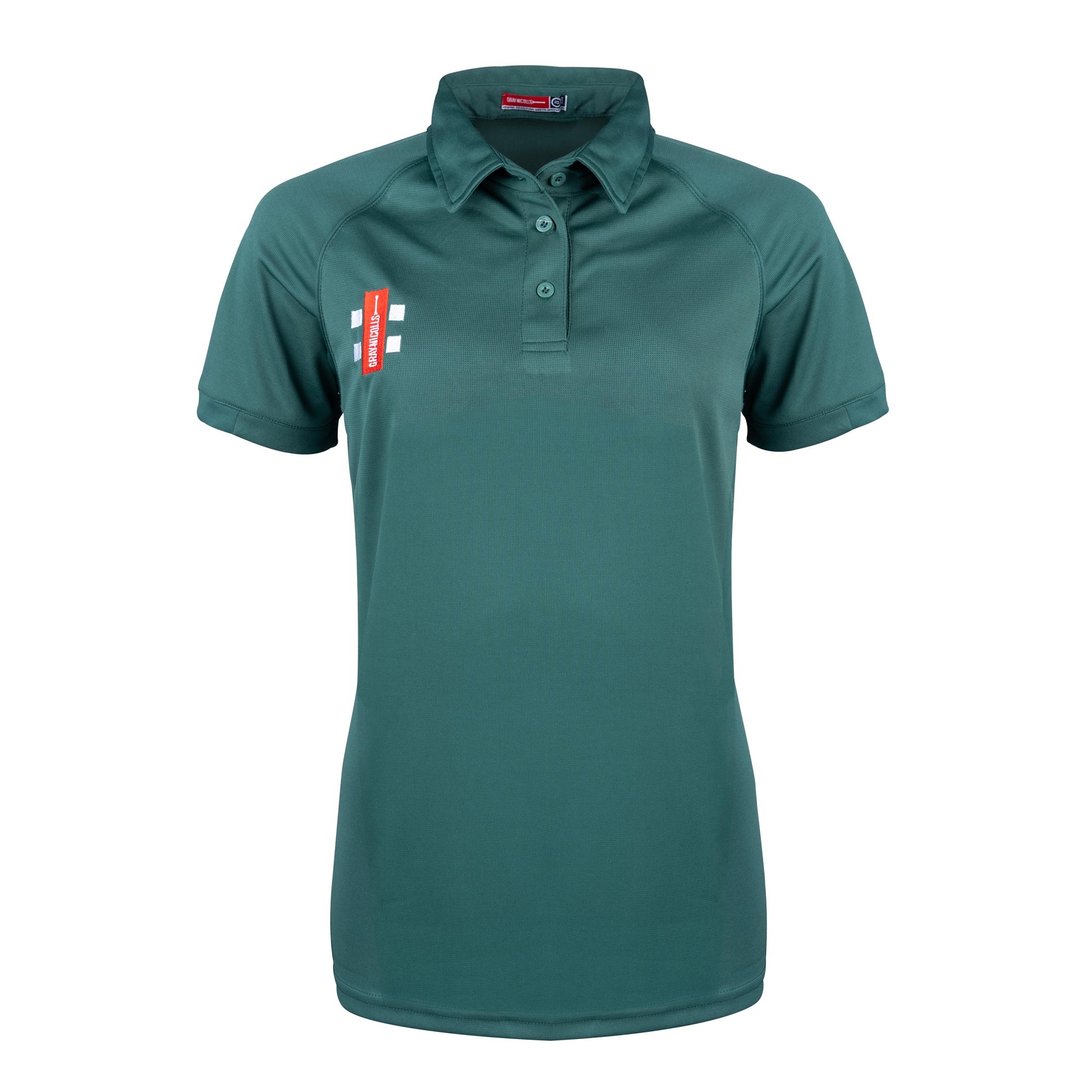 Gray-Nicolls Matrix V2 Women's Short Sleeve Adult Polo Shirt - Size: 14 - Black - image 5