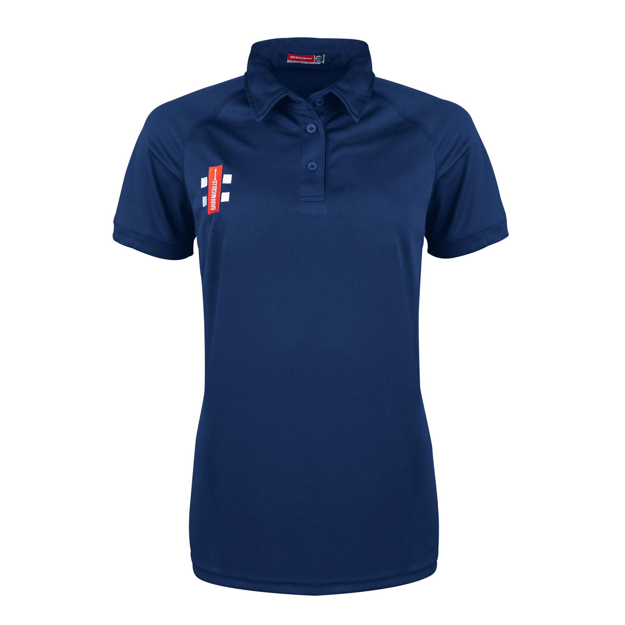 Gray-Nicolls Matrix V2 Women's Short Sleeve Adult Polo Shirt - Size: 16 - Maroon - image 2