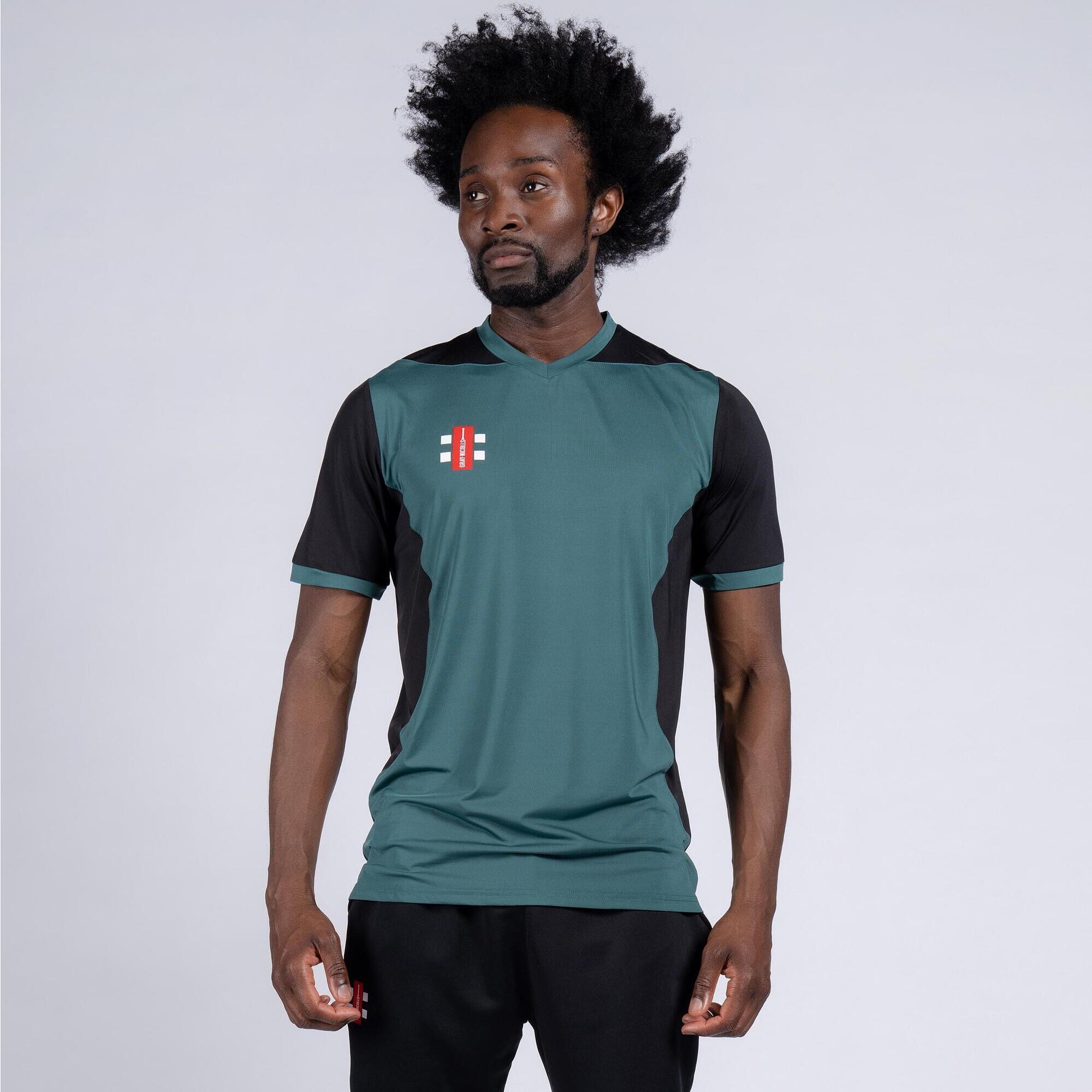 Gray-Nicolls T20 Short Sleeve Adult Shirt - Size: XL - Green/Black - image 5