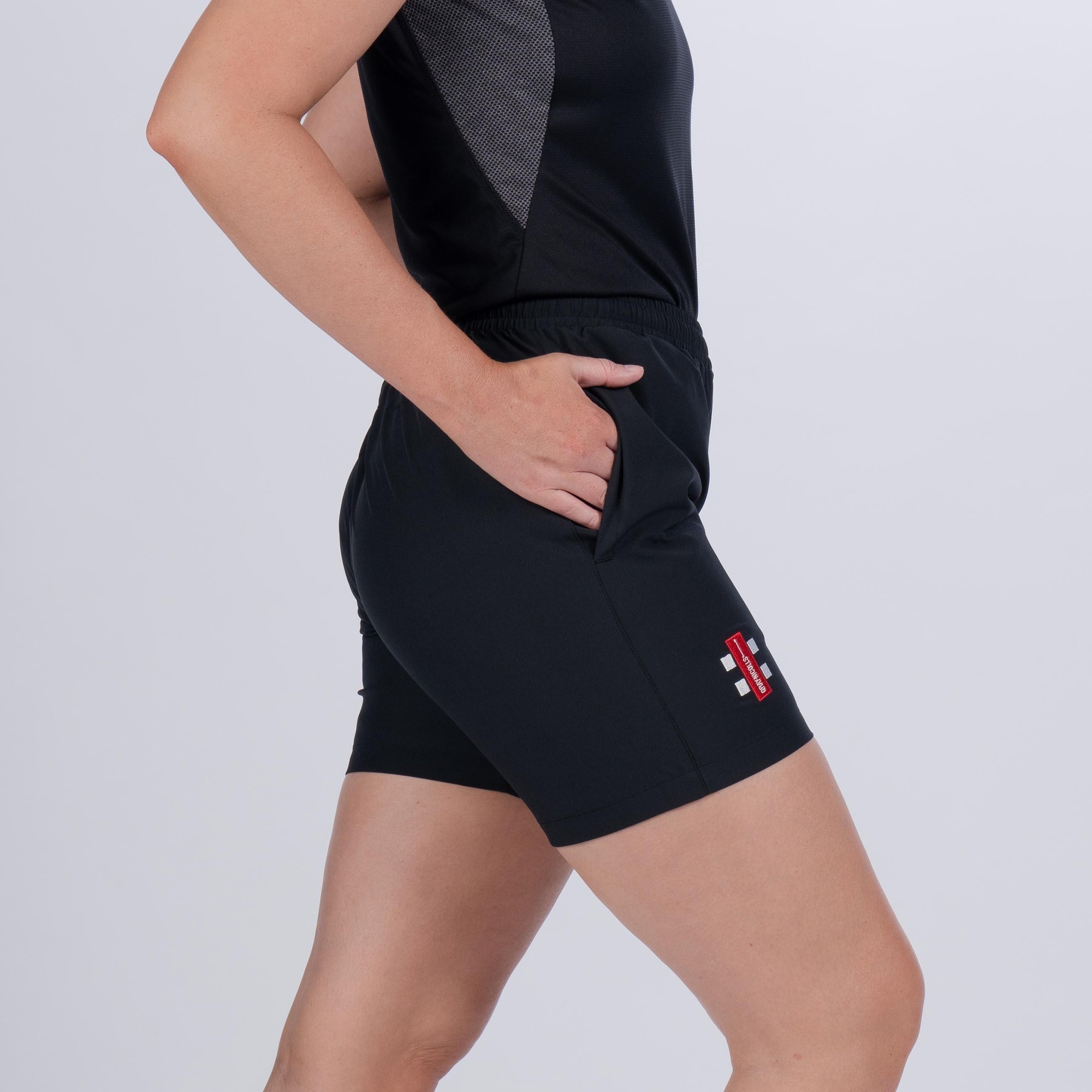 Gray-Nicolls Velocity Shorts Women's - Size: 8 - Black - image 2