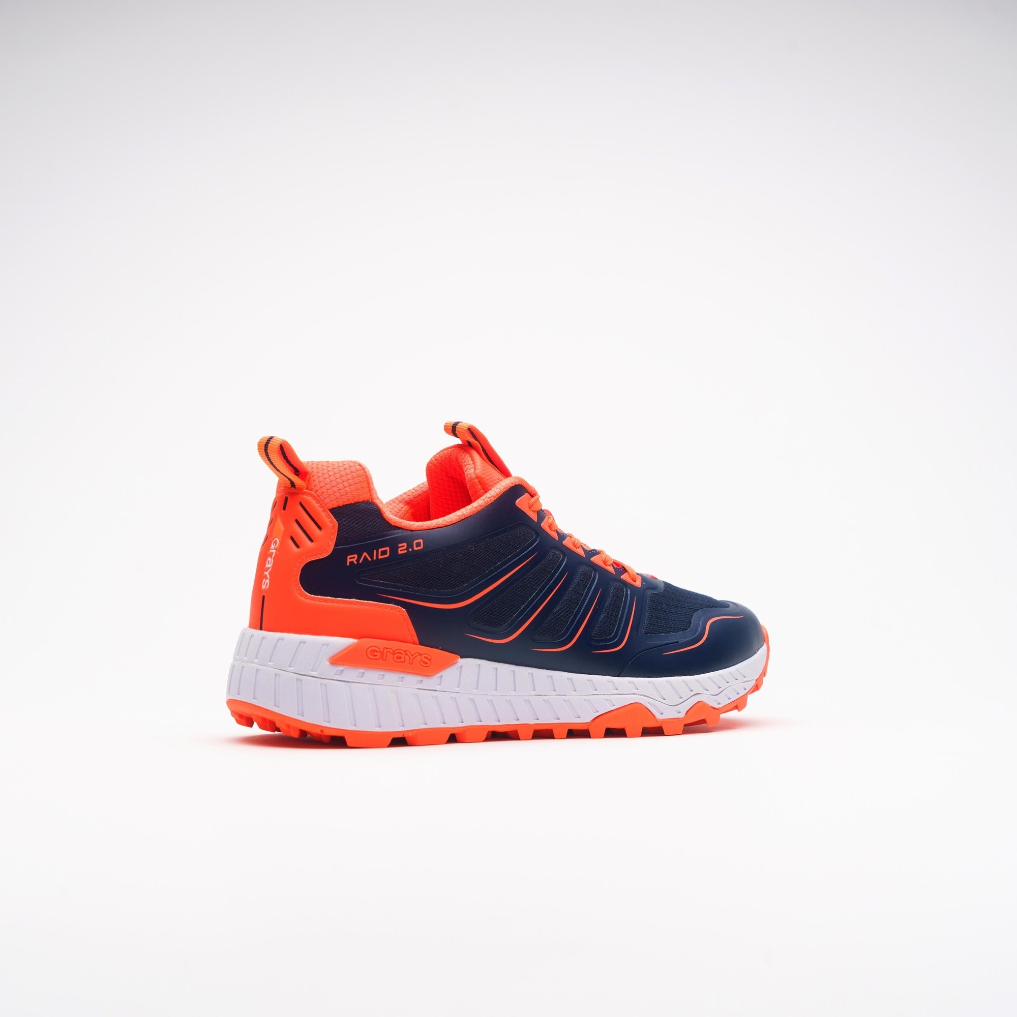 Grays Raid 2.0 Shoe - Size: UK 8.5 | EU 42.5 - Navy/Orange - image 4
