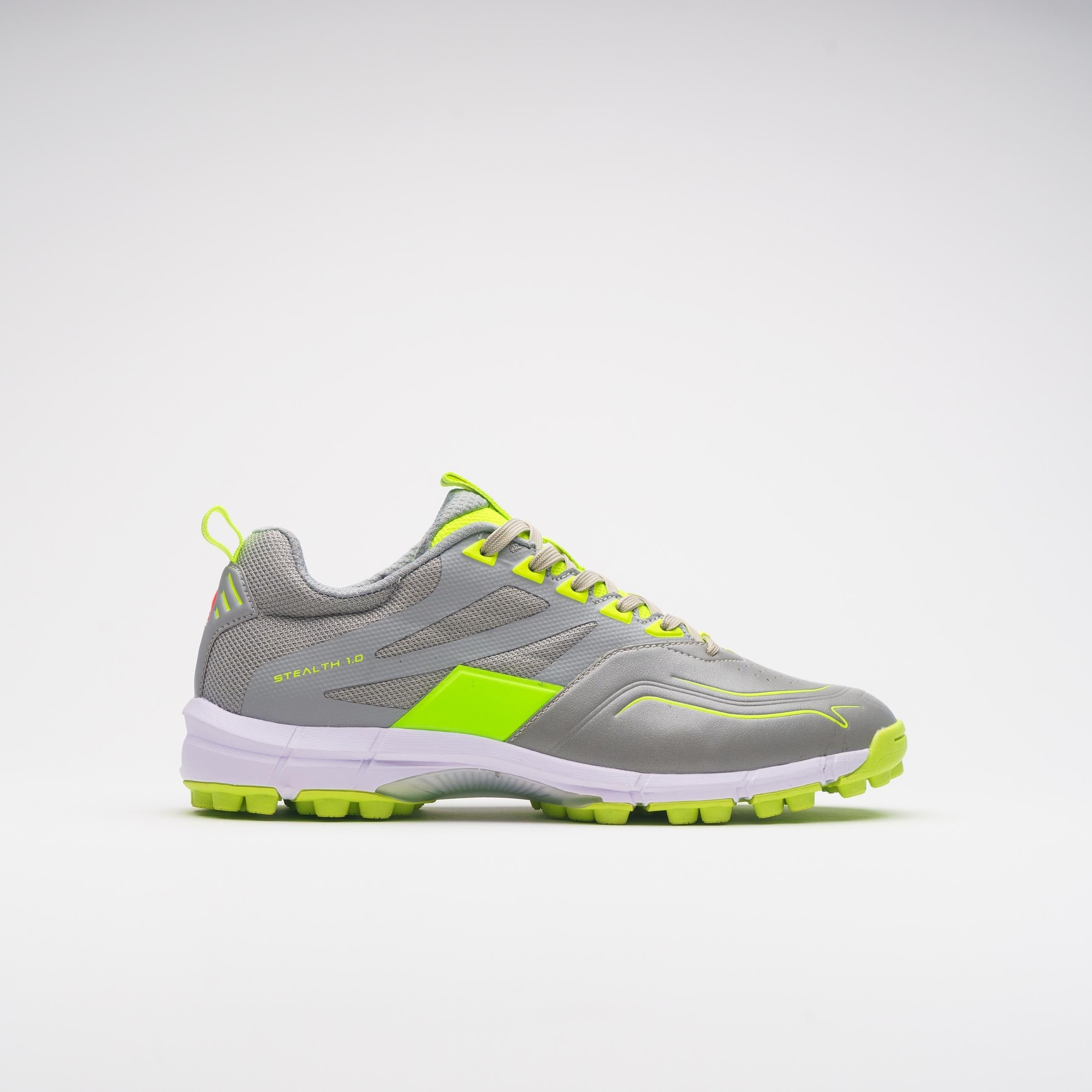Grays Stealth Shoe - Size: UK 10.5 | EU 45.5 - Grey/Fluo Yellow - image 3