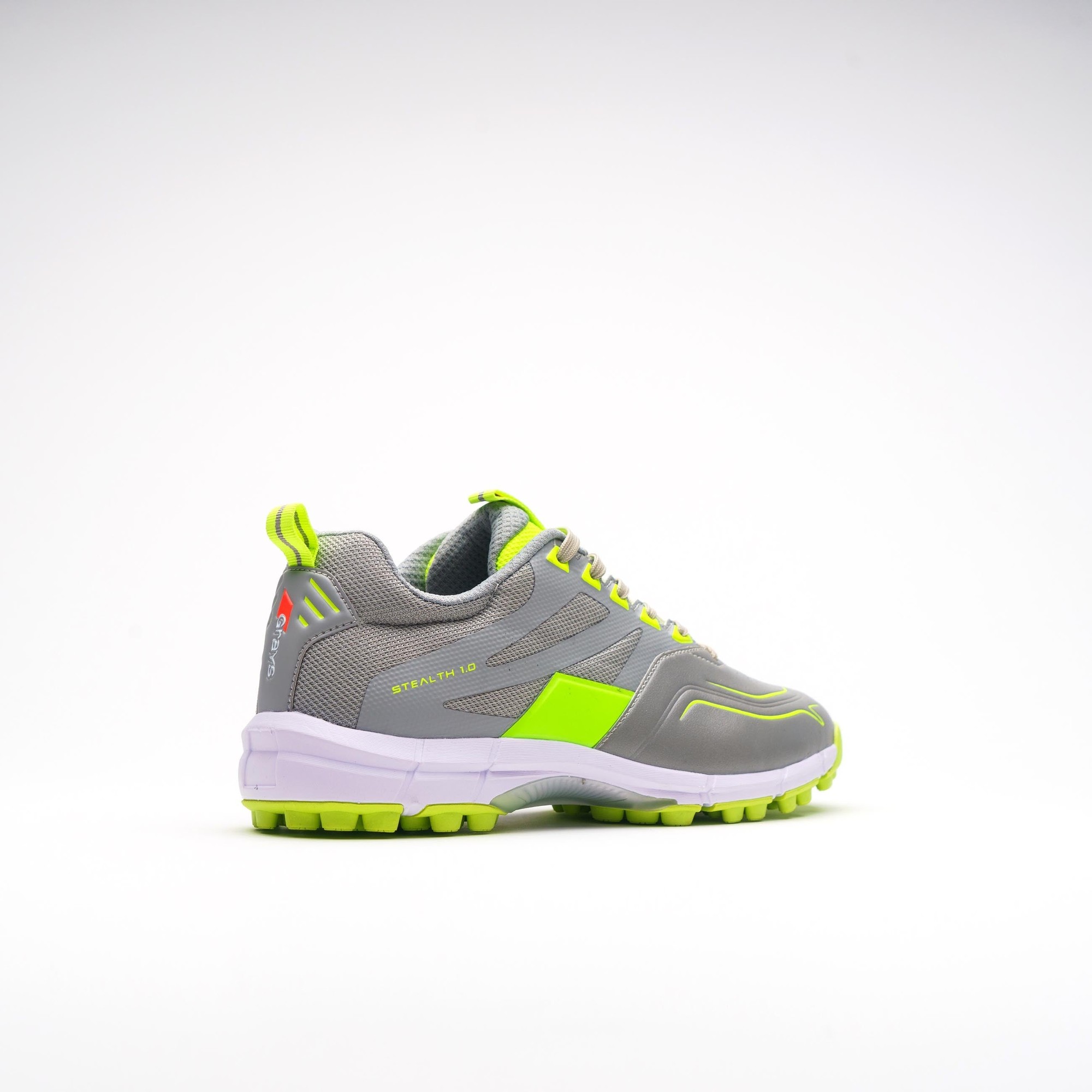 Grays Stealth Shoe - Size: UK 10.5 | EU 45.5 - Grey/Fluo Yellow - image 4