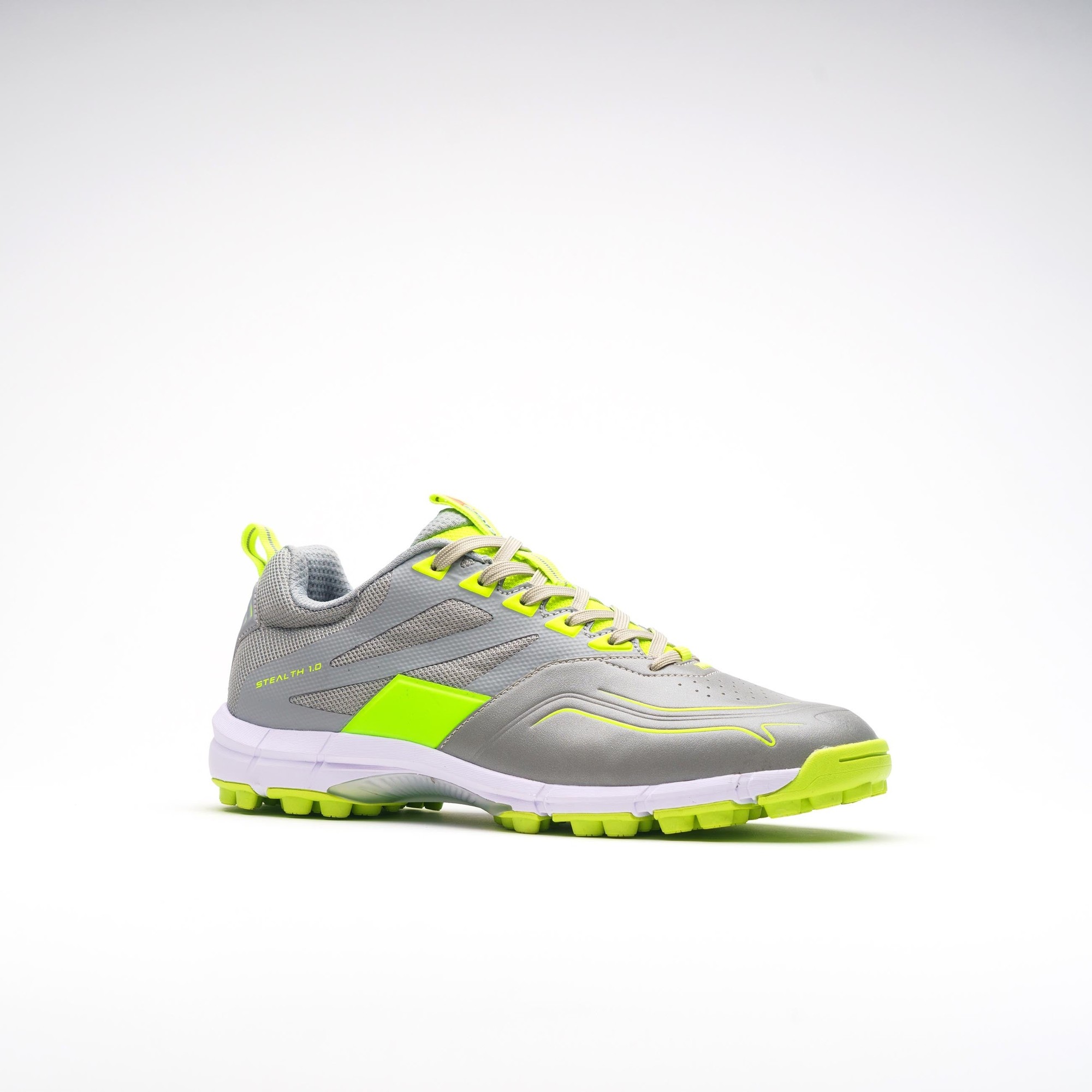 Grays Stealth Shoe - Size: UK 10.5 | EU 45.5 - Grey/Fluo Yellow - image 5