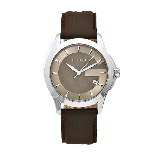Gucci YA126403 G-Timeless Brown Dial Men's Watch - image 2