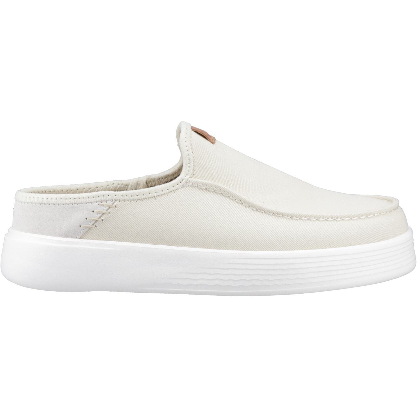 HEYDUDE Men's Austin Workwear Mule in Almost White/White - image 5